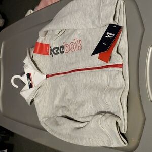 REEBOK fleece  zipper hoodie